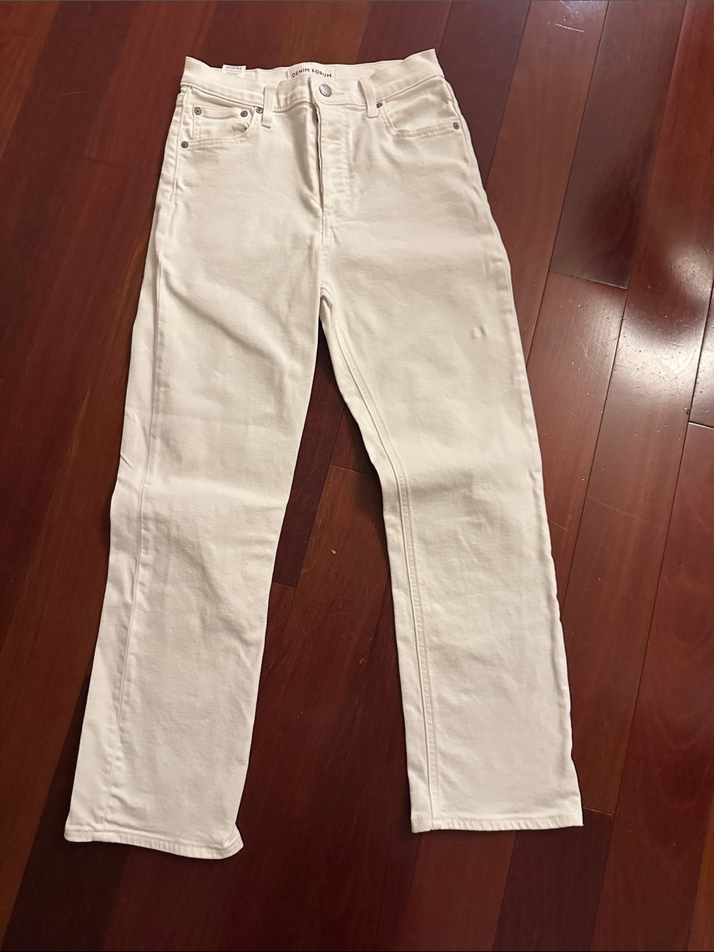 Denim Forum The Arlo High Rise Straight 28L Jeans